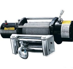 12v / 24v Electric Wire Rope Winch 2000lbs To 20000lbs For Vehicles