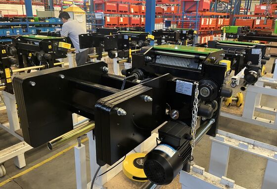 Electric Wire Rope Hoist European Type With Variable Lifting Speed Travelling Speed 3.2T 5T 10T 16T 20T