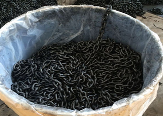 Zwarte 6mm - 32mm Opheffende Ketting/het Zwart gemaakte Ketting Oppoetsen en Zwart gemaakte Zwarte