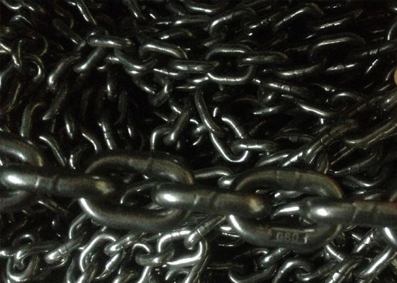 Maximum 32mm G80 Opheffende Ketting, het Oppoetsen en Zwarte Zwart gemaakte Opheffende Kettingen