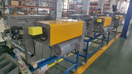 Onderdelen van bouwmachines Opgehangen platform 20T Elektrische hefmachine met krab