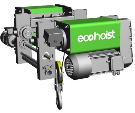 Elektrisch staaldraadtakel Europees type met variabele hefsnelheid Rijsnelheid 3,2T 5T 10T 16T 20T